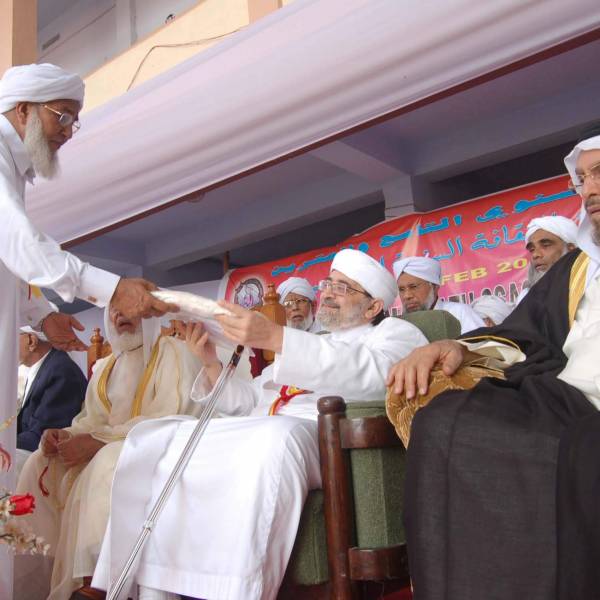 صور فضيلة الدكتور عمر عبدالله كامل في جامعة مركز الثقافة الإسلامية بكيرلا الهند